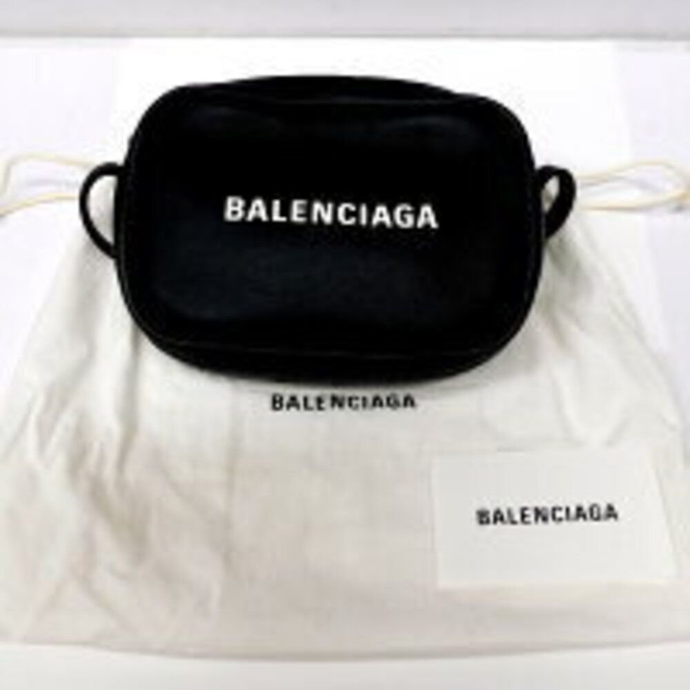 Balenciaga Shoulder Bag Calfskin Black Camera - Picture 7 of 7